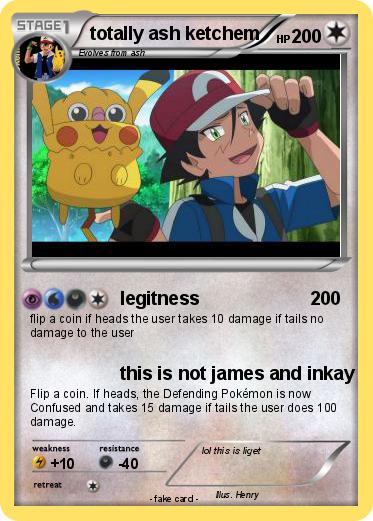 Pokemon totally ash ketchem