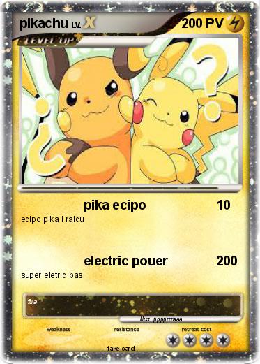 Pokemon pikachu