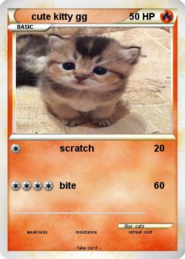 Pokemon cute kitty gg
