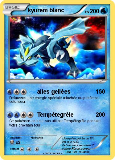 Pokemon kyurem blanc