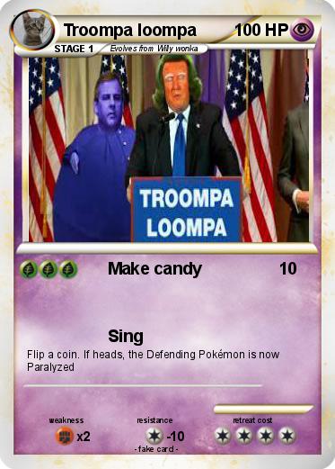 Pokemon Troompa loompa