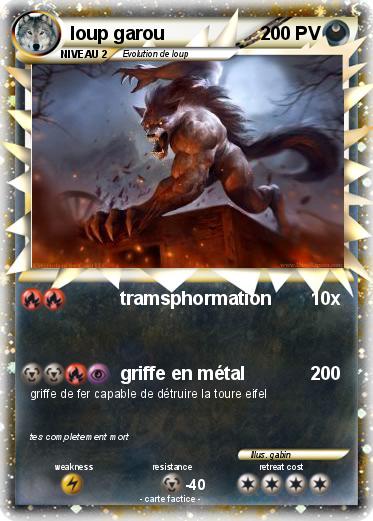 Pokemon loup garou