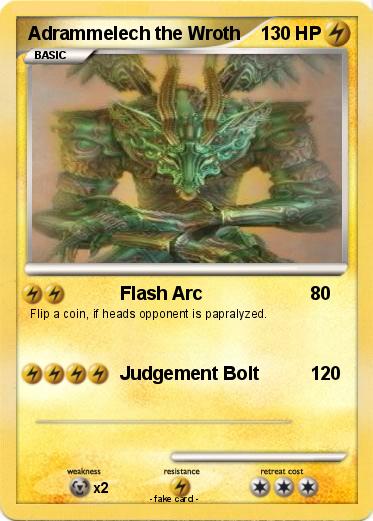 Pokemon Adrammelech the Wroth