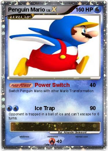 Pokemon Penguin Mario