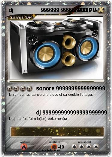 Pokemon dj                  999999 9999999999