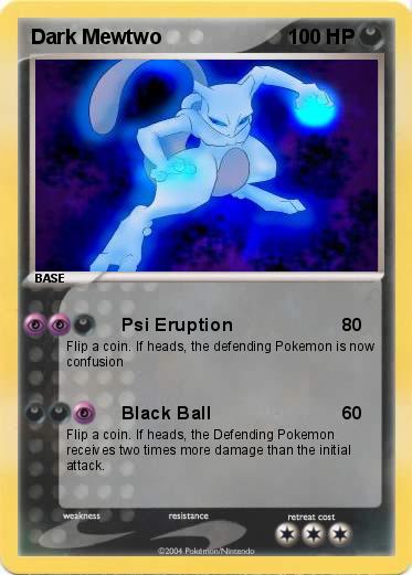 Pokemon Dark Mewtwo