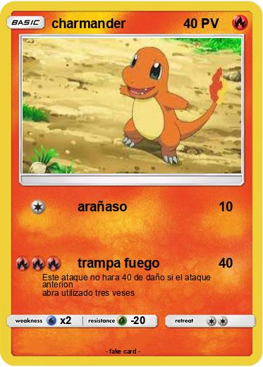 Pokemon charmander