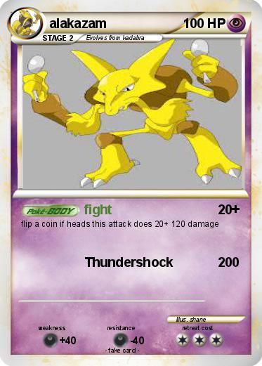 Pokemon alakazam
