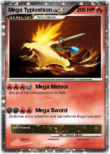 Pokemon Mega Typloshion
