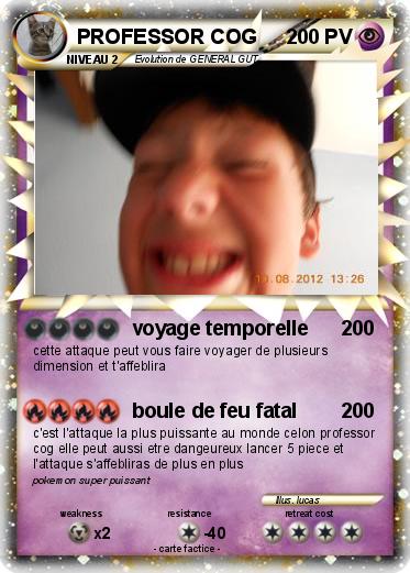 Pokemon PROFESSOR COG
