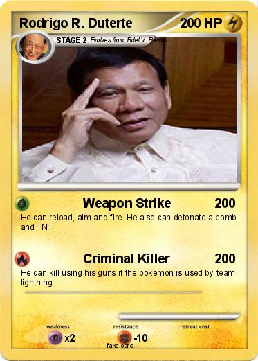 Pokemon Rodrigo R. Duterte