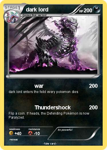 Pokemon dark lord