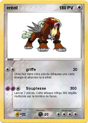 Pokemon enteil                                  1