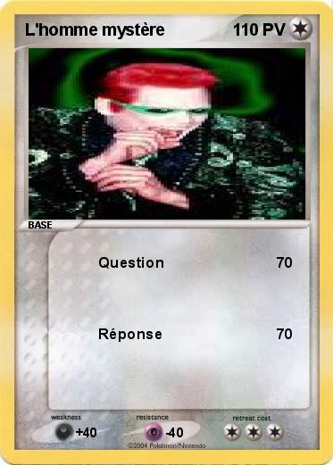 Pokemon L'homme mystère