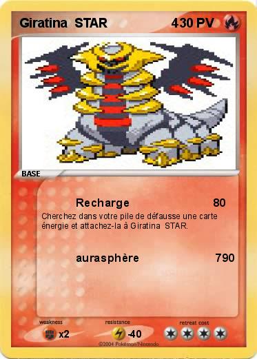 Pokemon Giratina  STAR                  4