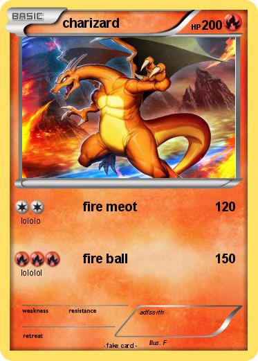Pokemon charizard