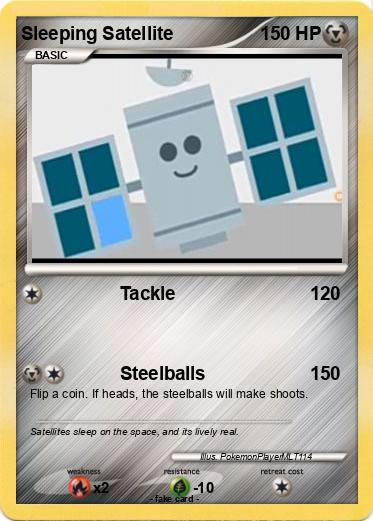 Pokemon Sleeping Satellite