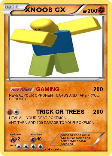Pokemon XNOOB GX