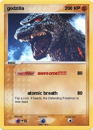 Pokemon godzilla