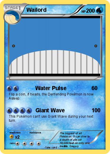 Pokemon Wailord