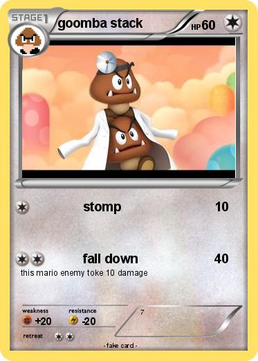 Pokemon goomba stack