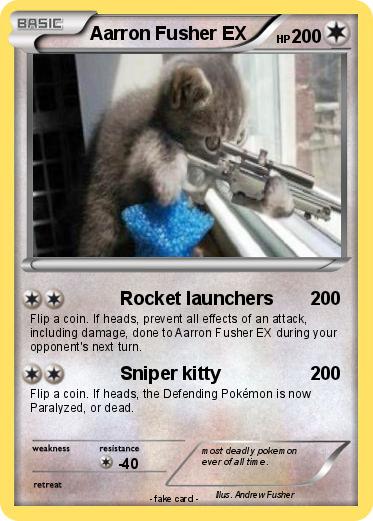 Pokemon Aarron Fusher EX