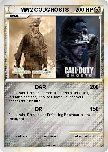 Pokemon MW2 CODGHOSTS