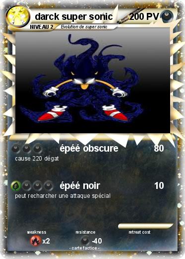 Pokemon darck super sonic