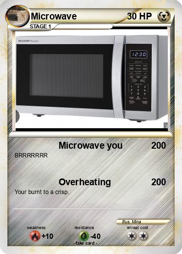 Pokemon Microwave