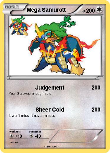 Pokemon Mega Samurott