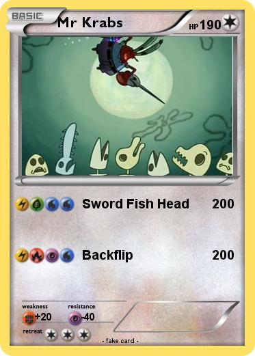 Pokemon Mr Krabs