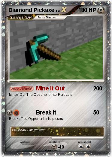 Pokemon Diamond Pickaxe