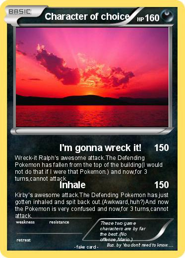 Pokemon Character of choice