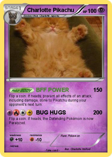 Pokemon Charlotte Pikachu
