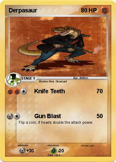 Pokemon Derpasaur