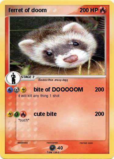 Pokemon ferret of doom