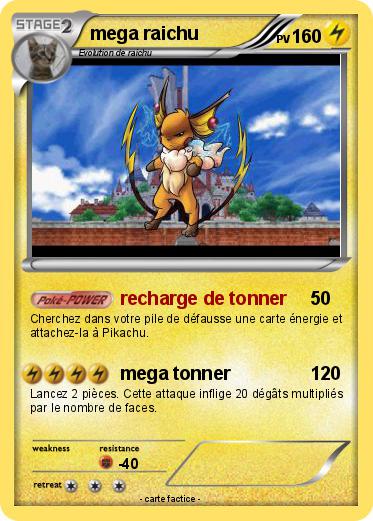 Pokemon mega raichu