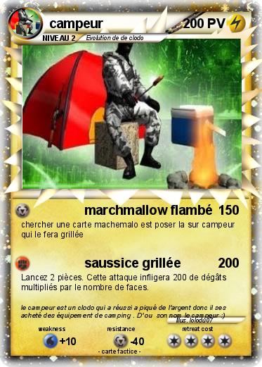 Pokemon campeur