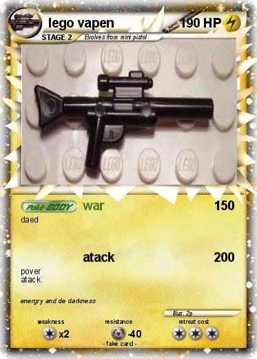 Pokemon lego vapen