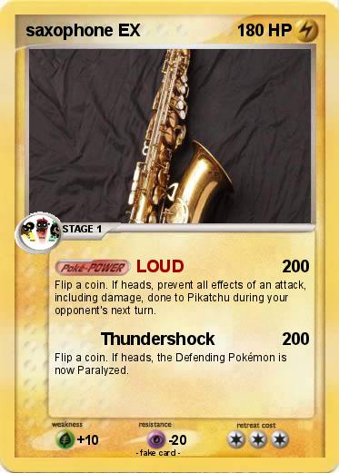 Pokemon saxophone EX