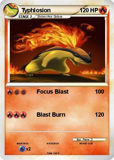 Pokemon Typhlosion