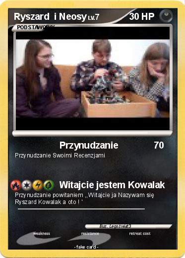 Pokemon Ryszard  i Neosy