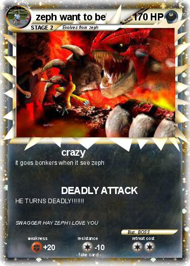 Pokemon zeph want to be