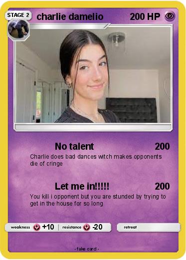 Pokemon charlie damelio