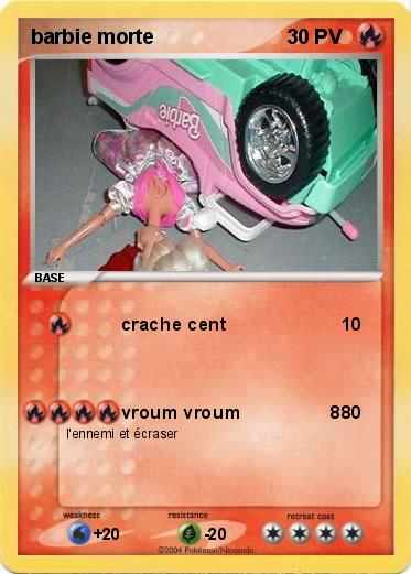 Pokemon barbie morte