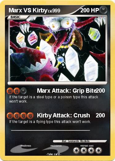Pokemon Marx VS Kirby