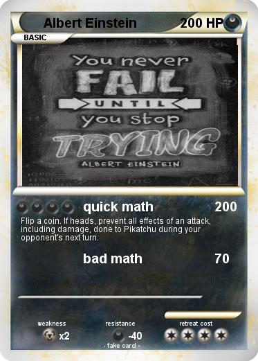 Pokemon Albert Einstein