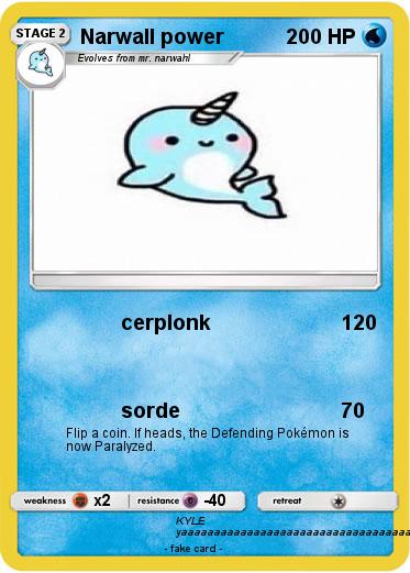 Pokemon Narwall power