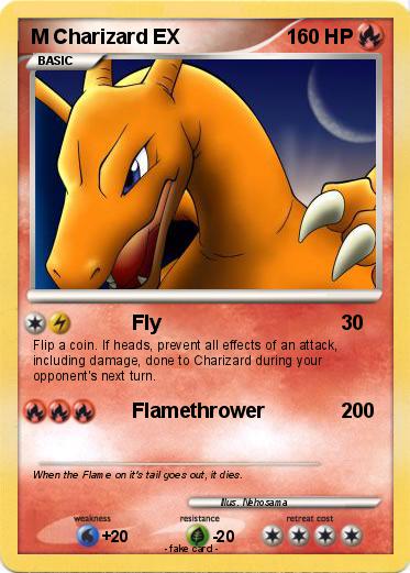 Pokemon M Charizard EX