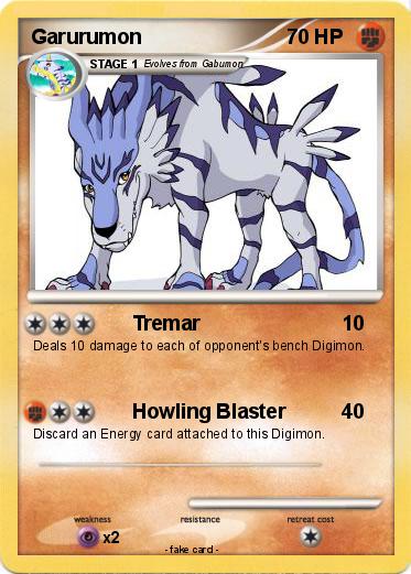 Pokemon Garurumon